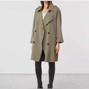 ALLSAINTS Adalia Mac Trench Coat